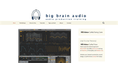 Desktop Screenshot of bigbrainaudio.com